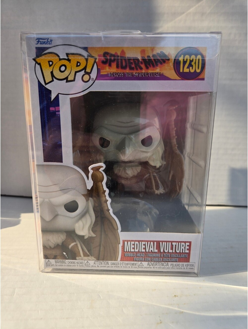 Funko Pop! Spider-Man Across the Spider-Verse #1230 Medieval Vulture Vaulted